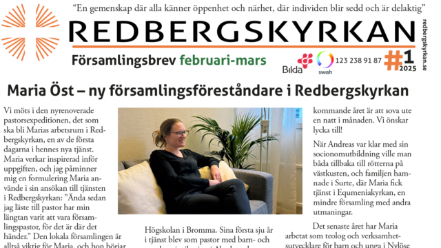 Församlingsbrev februari-mars