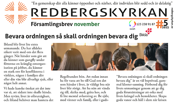 Församlingsbrev november