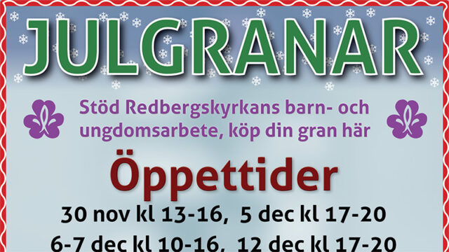 Julgransförsäljning 2025