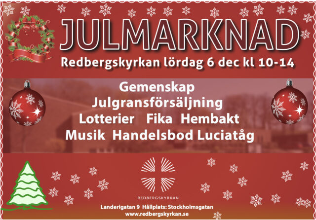 Julmarknad 6 december