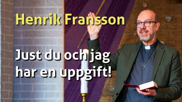 Gudstjänst 22 mars. Guds mäktiga verk