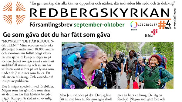 Församlingsbrev september-oktober